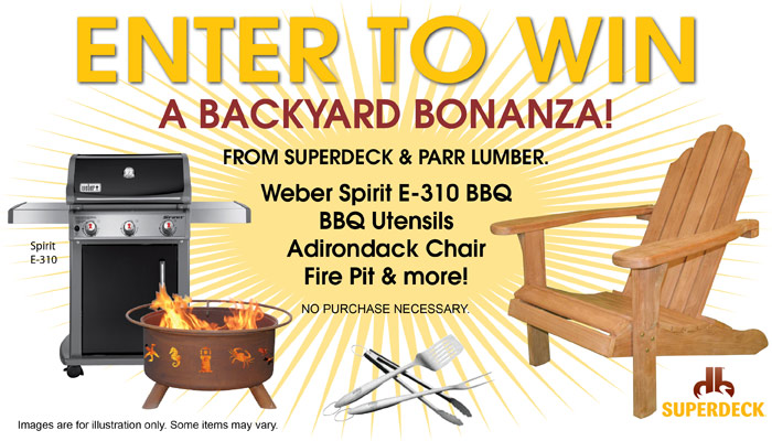 Backyard Bonanza Sweepstakes