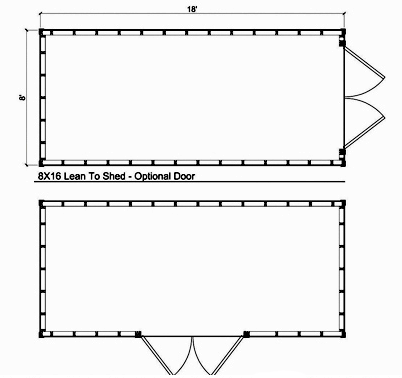 8x18 Backyard Shed - Parr Lumber