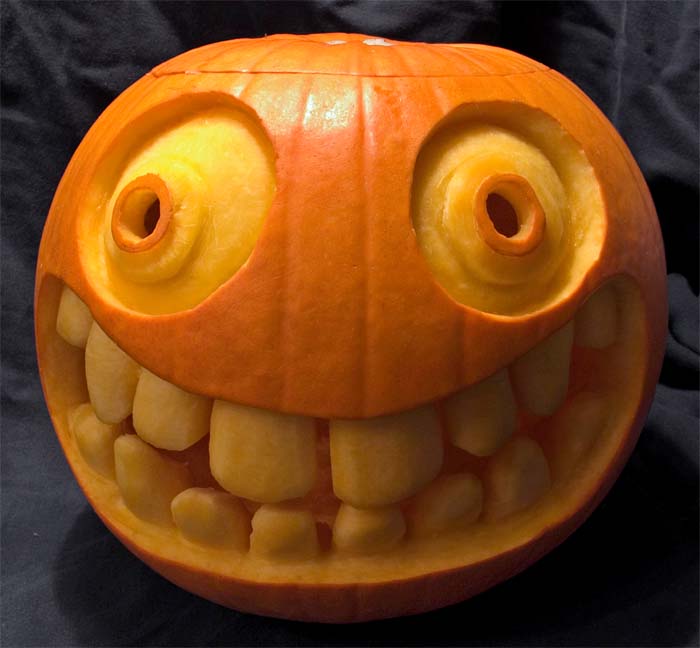 big teeth jack-o-lantern