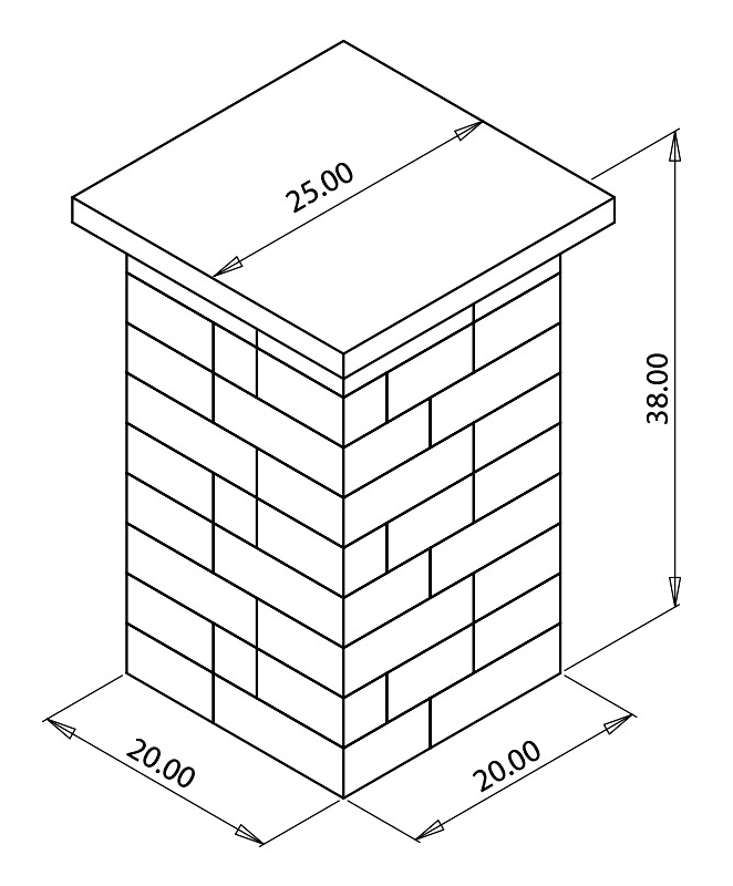 20-inch Pillar Kit - Parr Lumber