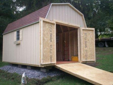 shed with ramp - Parr Lumber